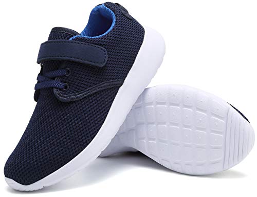 Image of TOEDNNQI Kids Shoes Toddler Boys Girls Lightweight Strap Sneakers