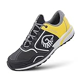 GIESSWEIN Sportschuh Wool Cross X Men - rutschfeste Herren Outdoor-Schuhe aus Merinowolle, Atmungsaktive Trekking-Schuhe mit Micro-Grip Sohle