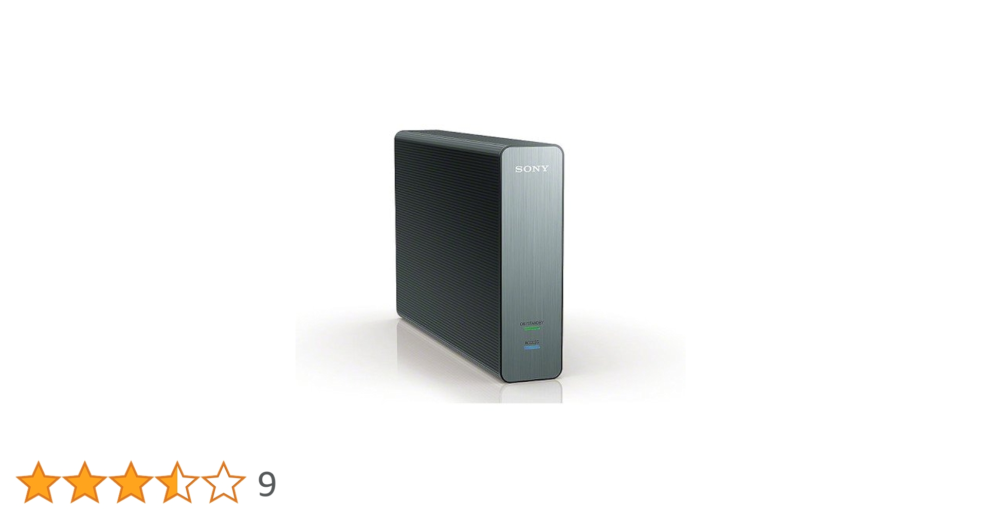 SONY純正外付けHDD　HD-D2B 黒 SONY 外付けハードディスク 据え置きタイプ 「HD-D2B B (2TB