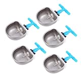 JOINPAYA 5piezas Bebedero para Conejos Copele Jaula Bebedero Fijo Automático Ahorra Esfuerzo