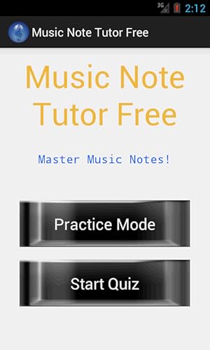 Music Note Tutor Free