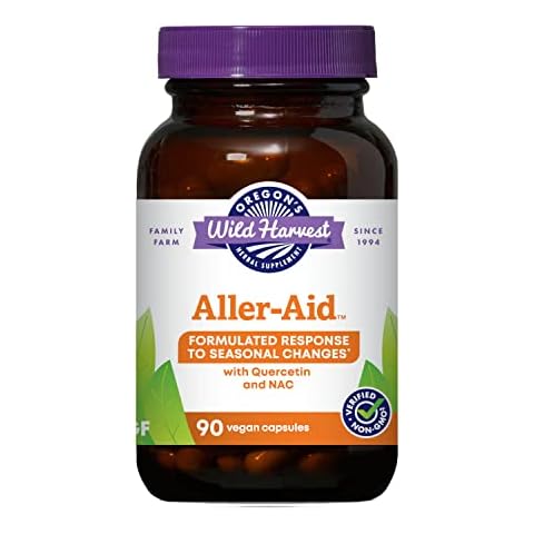 Oregon's Wild Harvest Aller-Aid with Quercetin Supplement, 90 Count Cover