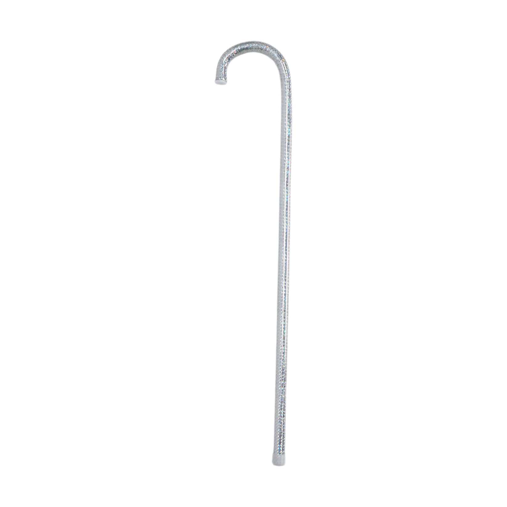 TTAO Egyptian Style Belly Dance Canes for Performers Lightweight Aluminum Walking Sticks with Decorative Details Silver One Size