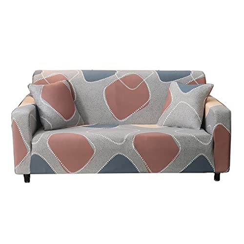 ZARBAILRE Couverture De Canapé Amovible, Respirant et Étirement élevé Revêtement De Canapé, Facile à Nettoyer Housse De Canapé pour La Housse De Canapé d'angle du Salon (E 1 Seater) Cover