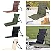 Altsuceser Portable & Lightweight Outdoor Camping Chair, Folding Beach Chair with Waterproof Oxford Fabric & Soft Cushion, Perfect for Stadium Seats, Camping, Hiking & More Green