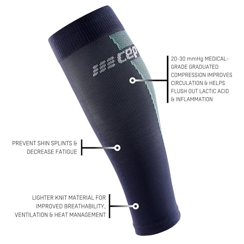 Image of CEP 2024 Women's Ultralight Compression Calf Sleeves - 20-30mmHg Athletic Running Performance