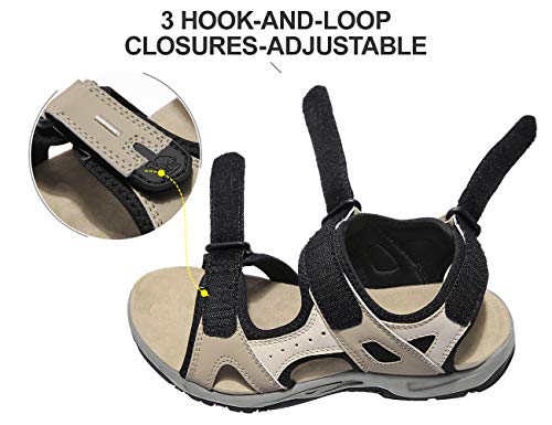 Image of CAMEL CROWN Comfortable Hiking Sandals for Women Waterproof Sport Sandals for Walking Beach Water with Arch Support