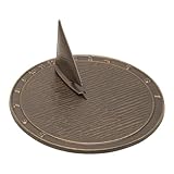 Whitehall Products Day Sailor Sundial, Oil Rub Bronze