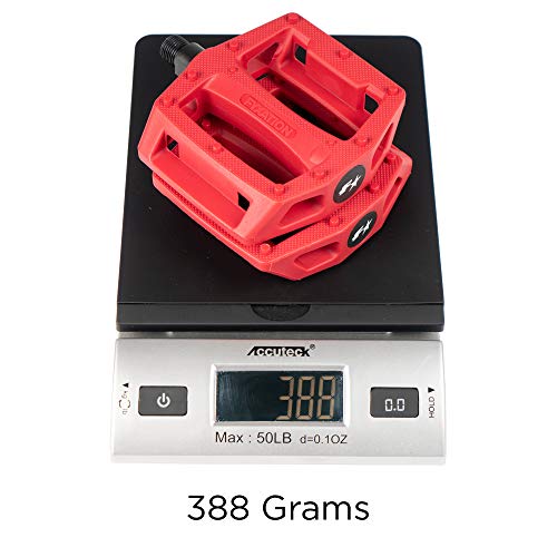 Fyxation Gates Pedal Strap Kit With Red Pedal And Black Straps #TOP5
