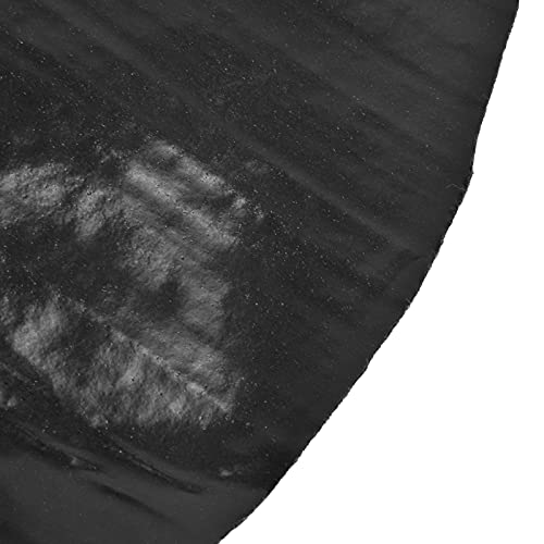 Alfombra para barbacoa redonda lavable protector de suelo para parrilla 4