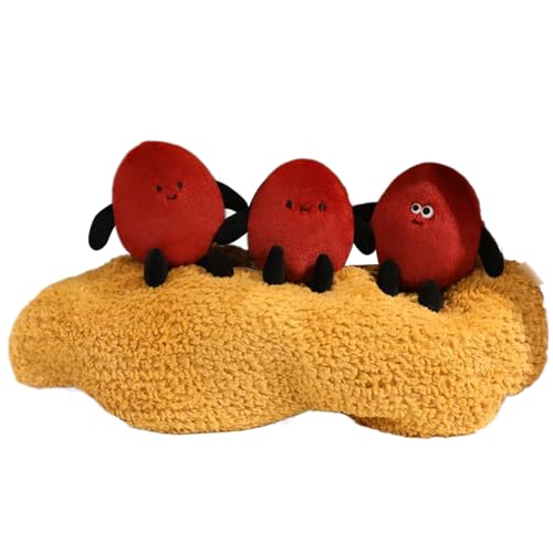Coussin en forme de noix peluche décoration salon et chambre