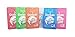 Durisan Travel Hand Sanitizer Alcohol-Free, Long-Lasting, No Odor, Non Toxic, 24 Hour Protection 18 Milliliter Set of 6 Assorted Colors
