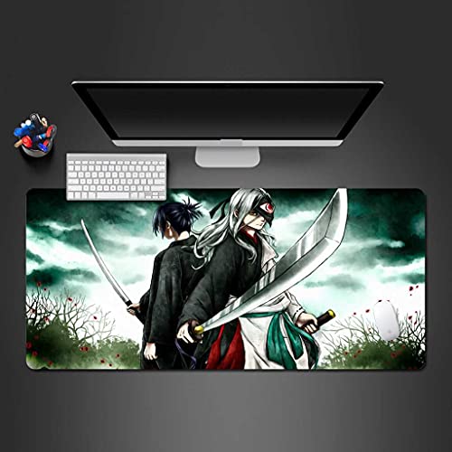 Tapis de souris gaming XXL 1000x500 mm tapis de bureau manga en caoutchouc