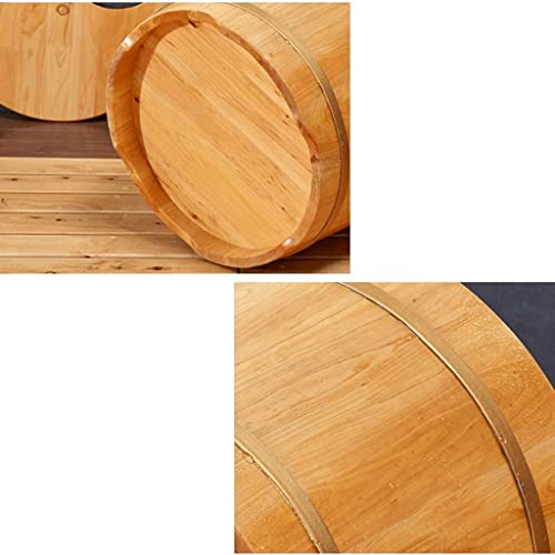 Tina de madera para remojo de pies de cedro miniatura 3