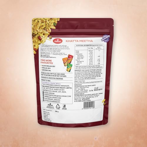 Image of Haldiram's Nagpur Khatta Meetha, 220g /200g(Weight may vary)