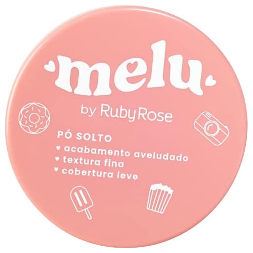 Pó Facial Solto Melu RR8523 RubyRose