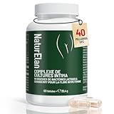 Probiotique Flore Intime – 16 Souches Bactériennes avec Canneberge (Cranberry), 40 Mill...