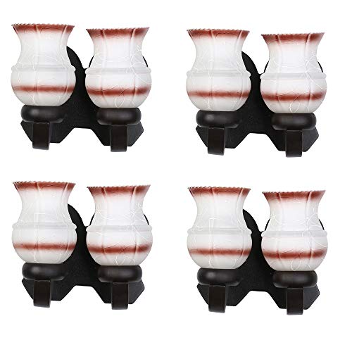 Afast Colorful Glass Round Ceiling Lamp with Chips & Beads