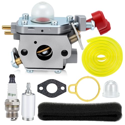 Hipa 753-06288 Carburetor for Troy Bilt TB35EC TB2044XP TB2040XP TB2MB TB430 String Trimmer Murray M25B M2560 MS2550 MS2560 MS9900 Remington RM430
