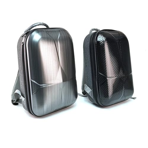 Bolsa de viaje rígida de plata con hélices para almacenamiento protector 4