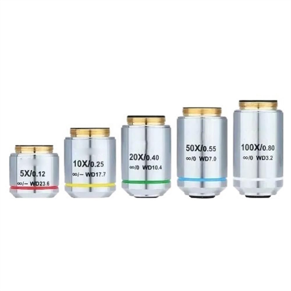 Ricambi per Microscopi da Laboratorio Microscopio metallurgico LMP 5X 10X 20X 50x 100X Lente for microscopio LWD