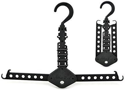Multifunctional Telescopic Folding Hanger Portable Outdoor Closet Organizer Magic Clothes Hanger for Clothes Wet Dry Travel perchas ropa