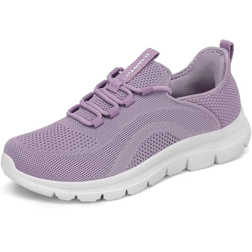 Image of Dannto Women's Slip On Running Sneakers Lightweight Walking Tennis Shoes
