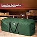 Holiday Cheer Christmas Storage Bag Heavy Duty Fits Up to 9ft Tall Artificial Tree, Waterproof with Durable Handles & Zipper Xmas Tree Storage Bag (Green)