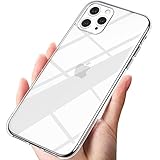 phixilin iPhone 11 Pro Handyhülle, Transparent Hülle für iPhone 11 Pro Crystal Silikon iPhone...