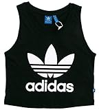 adidas Loose Crop Tank Camiseta sin Mangas, Mujer, Negro, 38