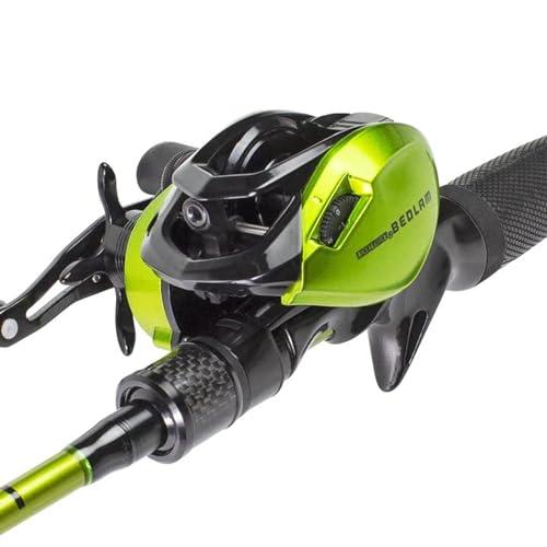 Lunkerhunt Bedlam Baitcaster Rod and Reel Combo 7 Feet -