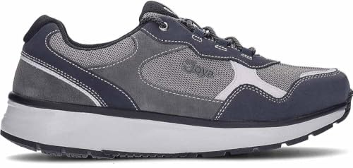 Baskets Joya Tony III Blue-Grey en nubuck daim et textile Active homme