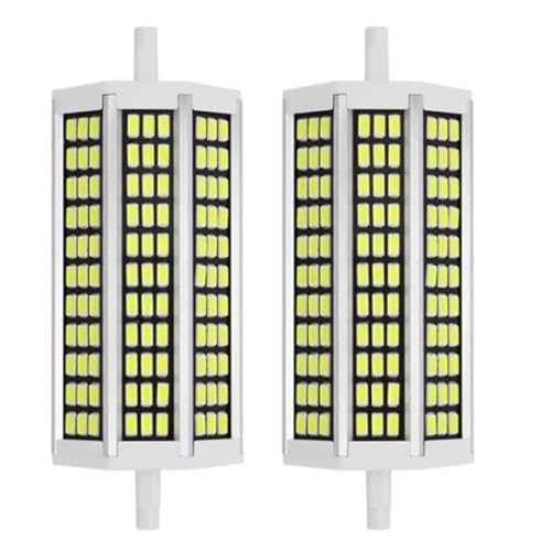 R7S Led Light 78mm 118mm 135mm 189mm SMD 5733 Home LED Flood Light Bulbs Replacement Halogen Lamp (Cold White 15W 135mm 99LEDs)