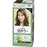 KAO Japan Liese Prettia Creamy Bubble Hair Color for Dark Hair European Series (British Ash)