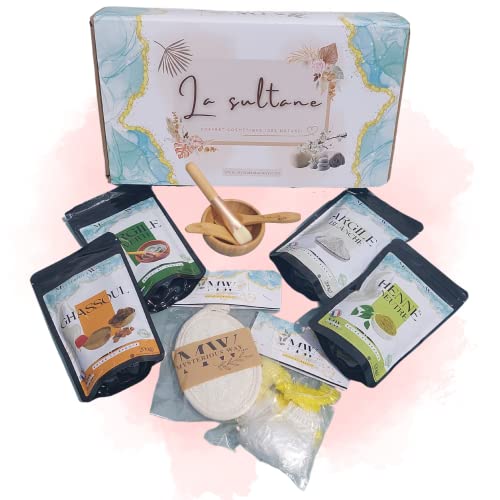 Coffret Soins masque Corps Cheveux coffret hammam | Henné neutre ...