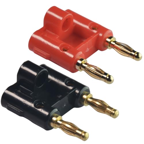 Conectores de cable banana macho para altavoces, pack x10 miniatura 2