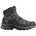 Salomon Men's QUEST 4 GORE-TEX Hiking Boots For Men, Magnet/Black/Quarry, 10