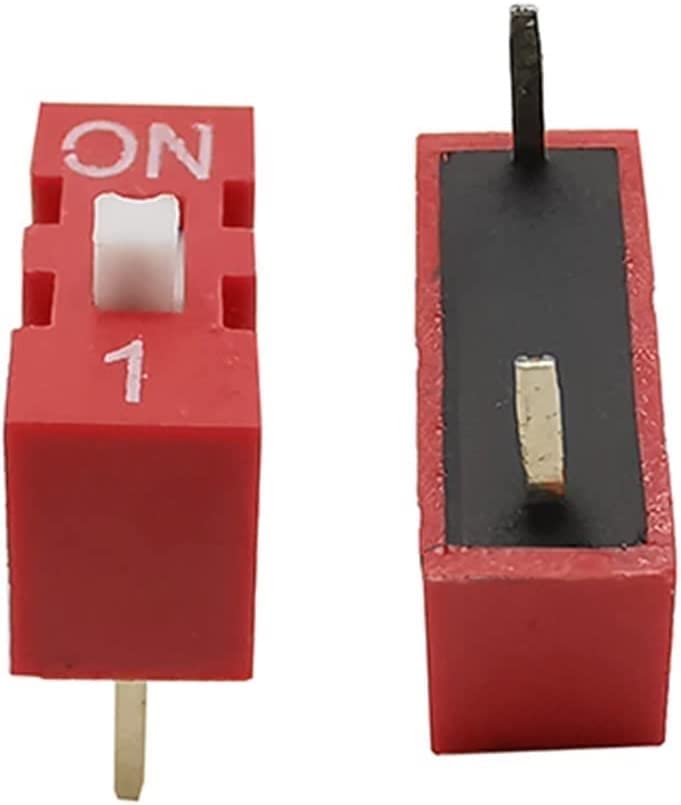 Interrupteur DIP 8 positions resout les configurations de circuits pas 2.54mm lot de 10