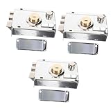Photo Gallery ukcoco 3sets serratura di sicurezza per porta interna inossidabile catenaccio per porte da camera con chiusura antifurto apertura facile installazione Photo Gallery ukcoco 3sets serratura di sicurezza per porta interna inossidabile catenaccio per porte da camera con chiusura antifurto apertura facile installazione