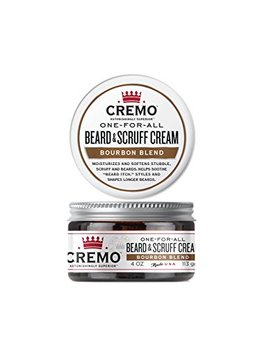 Cremo Beard And Scruff Cream - Bourbon #TOP17