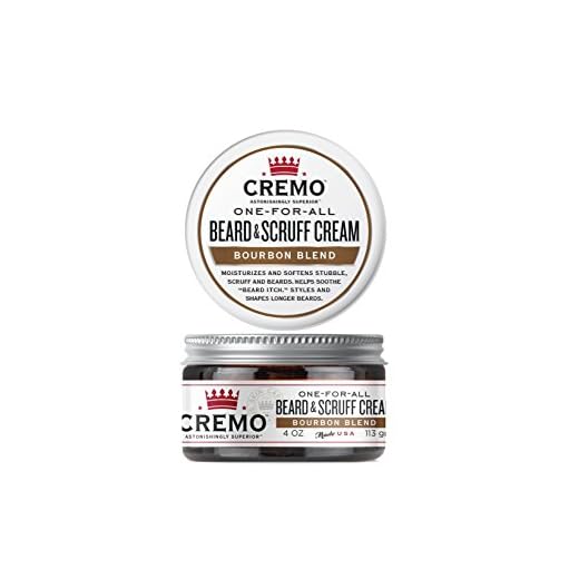 Cremo Beard and Scruff Cream - Bourbon
