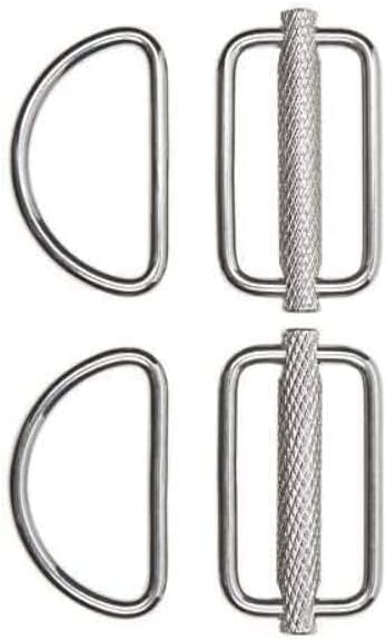xdeep Metal Sliding D-Ring for Sidemount Scuba (2pcs / Pair)