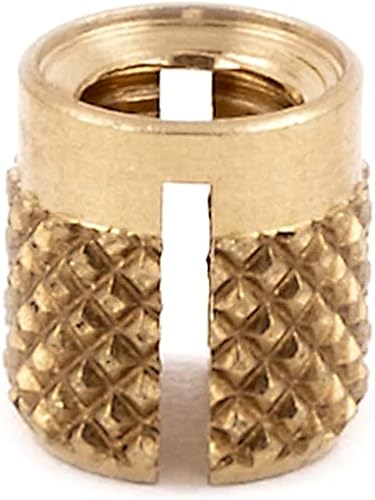 E-Z LOK Inserto roscado para insertos de rosca de latón de plástico 8-32 paquete de 100