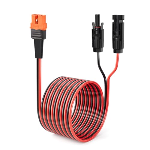 Cable solar XT60i de 10 AWG ELFCULB para solucionar pérdidas de carga en estación de energía portátil