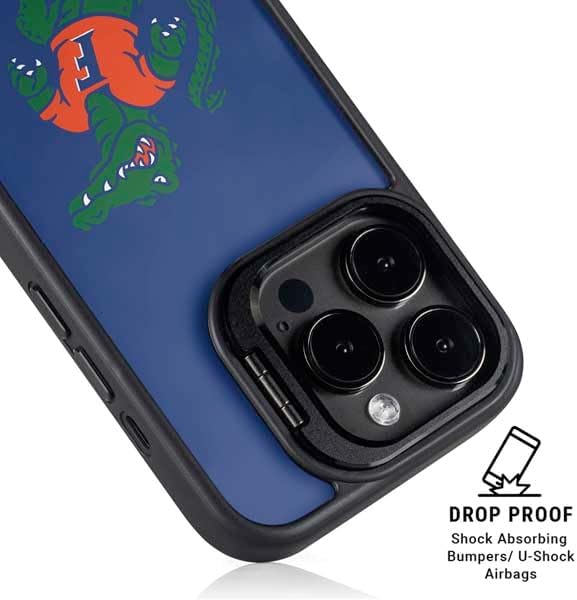 Skinit Kickstand Phone Case Compatible with iPhone 14 Pro Max - Officially Licensed University of Florida Gators Mascot Design