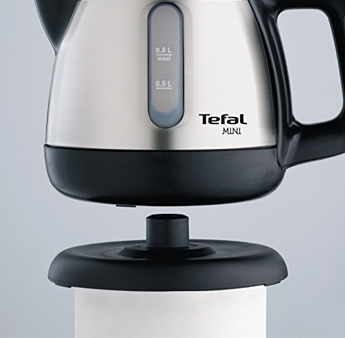 Tefal BI812510 Bouilloire Ã‰lectrique Mini Aprecia 0,8L Compact Sans Fil 2200W Inox