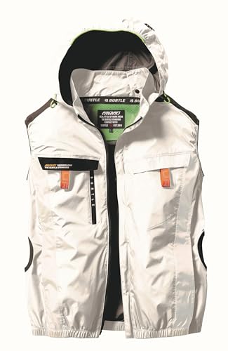 BURTLE バートル エアークラフトベスト(ユニセックス) 春夏用 アッシュグレー AC2024 60 XXL