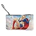 Produktbild Lawenp Superwoman Canvas Coin PurseBag Mode Kosmetik Handy Taschen