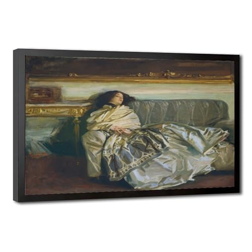 Toile John Singer Sargent Repose pour une décoration murale de bureau zen