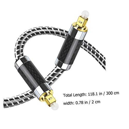 Cable de audio óptico para solucionar problemas de interferencias en sonido de consolas 6